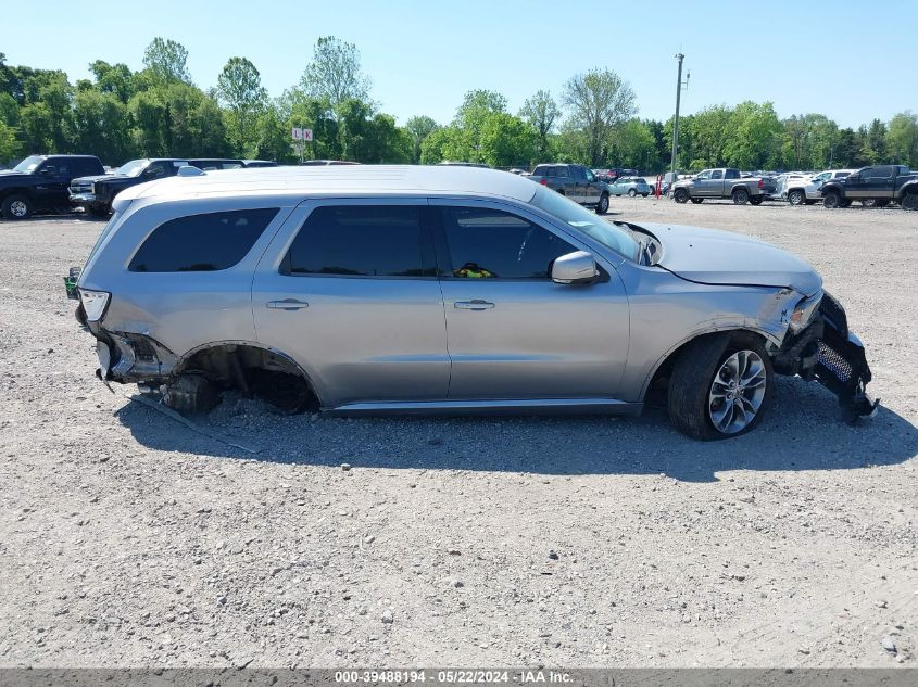 2019 Dodge Durango Gt Plus Rwd VIN: 1C4RDHDG8KC645126 Lot: 39488194