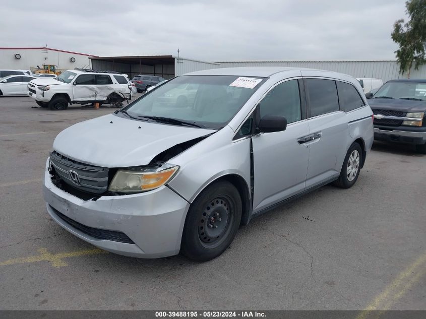 2012 Honda Odyssey Lx VIN: 5FNRL5H24CB145260 Lot: 39488195
