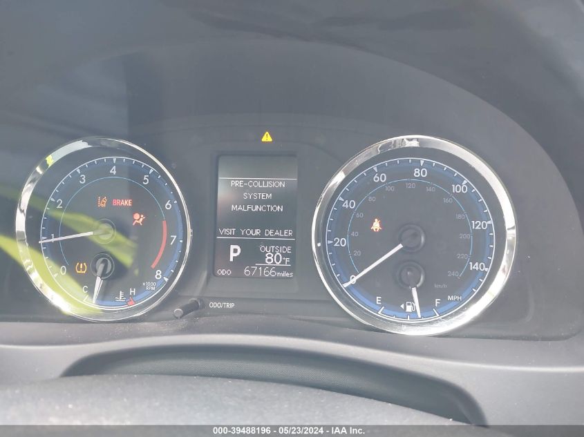 2017 Toyota Corolla Le VIN: 5YFBURHE2HP704039 Lot: 39488196