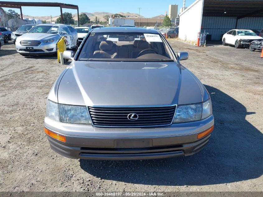 1996 Lexus Ls 400 VIN: JT8BH22F9T0062885 Lot: 39488197