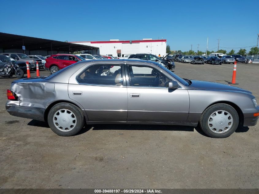 1996 Lexus Ls 400 VIN: JT8BH22F9T0062885 Lot: 39488197