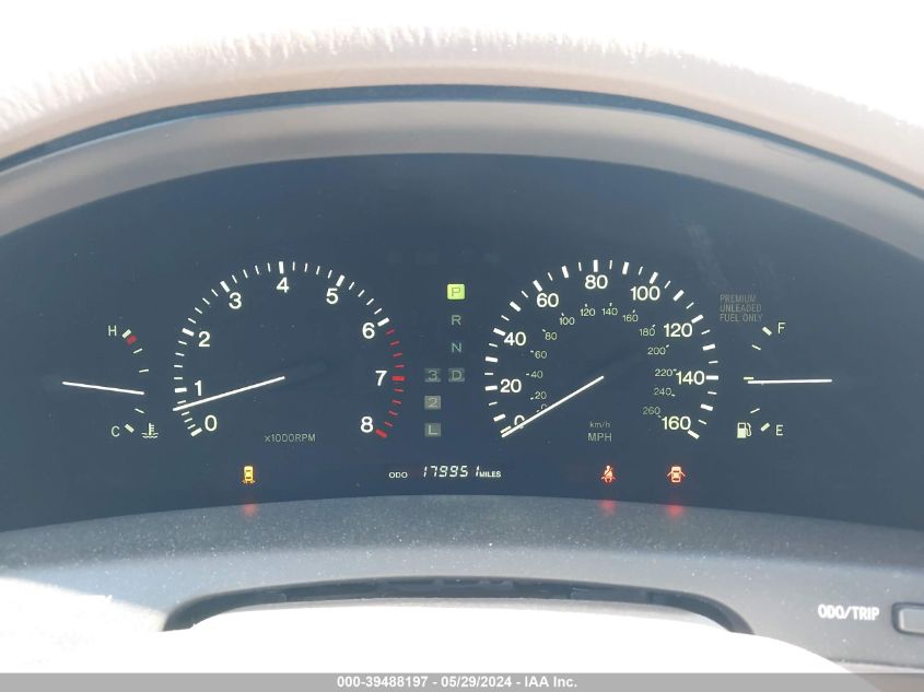 1996 Lexus Ls 400 VIN: JT8BH22F9T0062885 Lot: 39488197