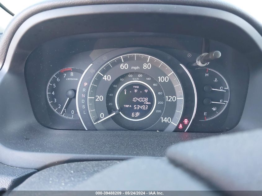 2015 Honda Cr-V Ex VIN: 2HKRM4H52FH619438 Lot: 39488209