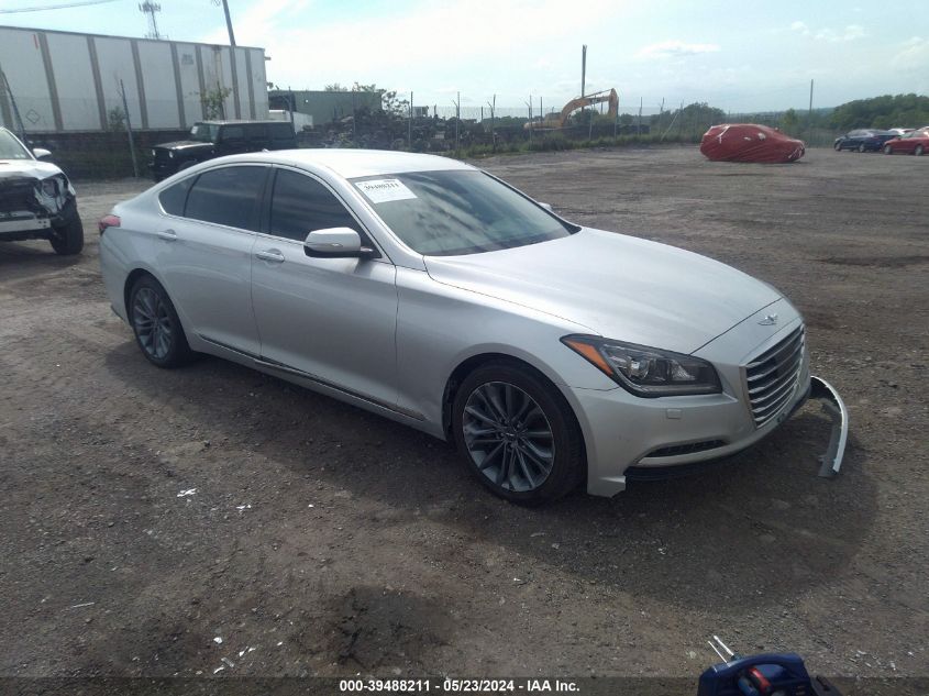 2017 Genesis G80 3.8 VIN: KMHGN4JE4HU177460 Lot: 39488211