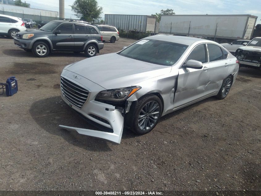 2017 Genesis G80 3.8 VIN: KMHGN4JE4HU177460 Lot: 39488211