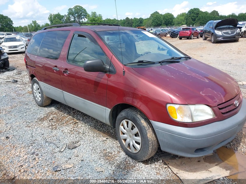 2003 Toyota Sienna Ce VIN: 4T3ZF19C73U512668 Lot: 39488216
