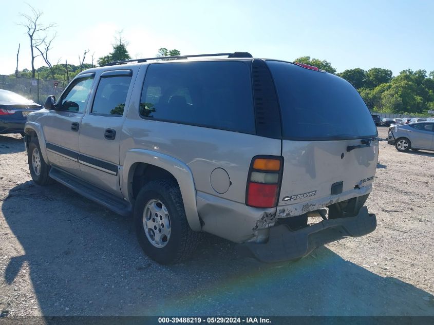 2005 Chevrolet Suburban 1500 Ls VIN: 1GNEC16Z75J162337 Lot: 39488219