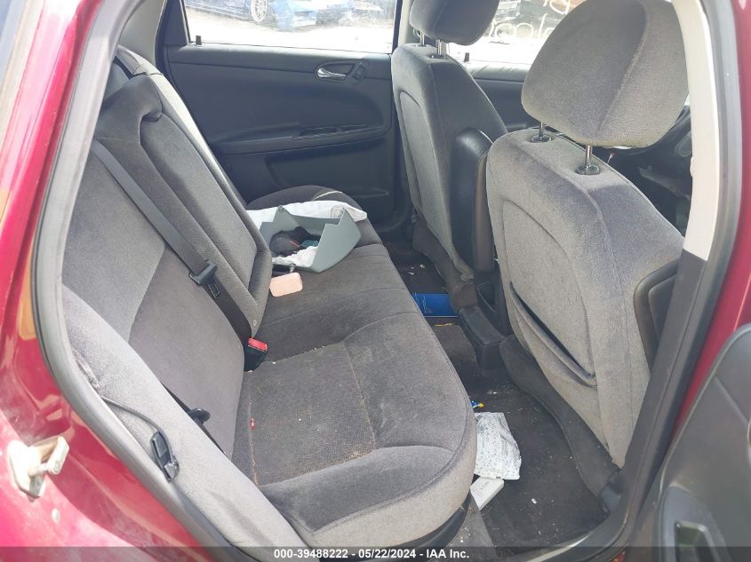 2010 Chevrolet Impala Lt VIN: 2G1WB5EK0A1186083 Lot: 39488222