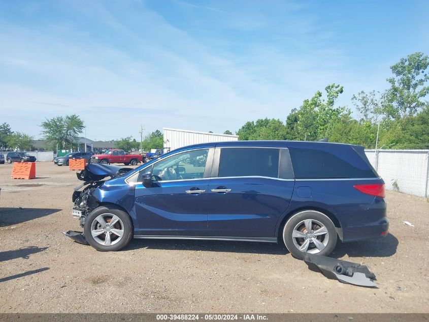 2018 Honda Odyssey Ex VIN: 5FNRL6H58JB033008 Lot: 39488224