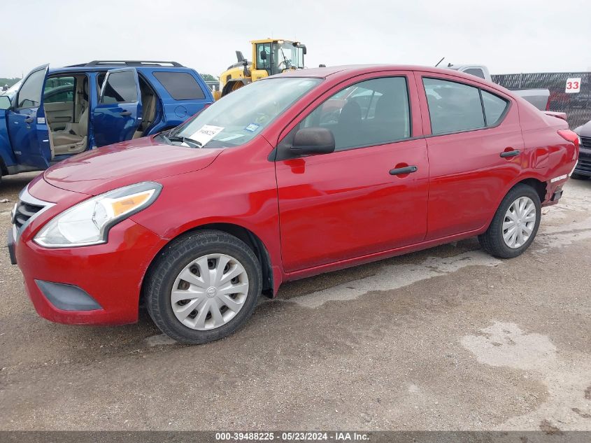 3N1CN7AP9FL951671 2015 Nissan Versa 1.6 S+