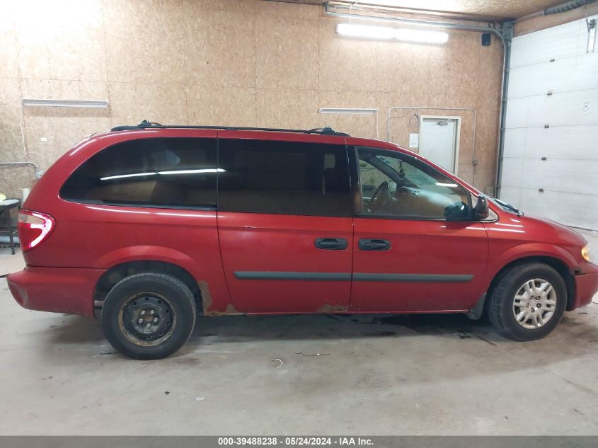 2005 Dodge Grand Caravan Se VIN: 1D4GP24R15B143438 Lot: 39488238