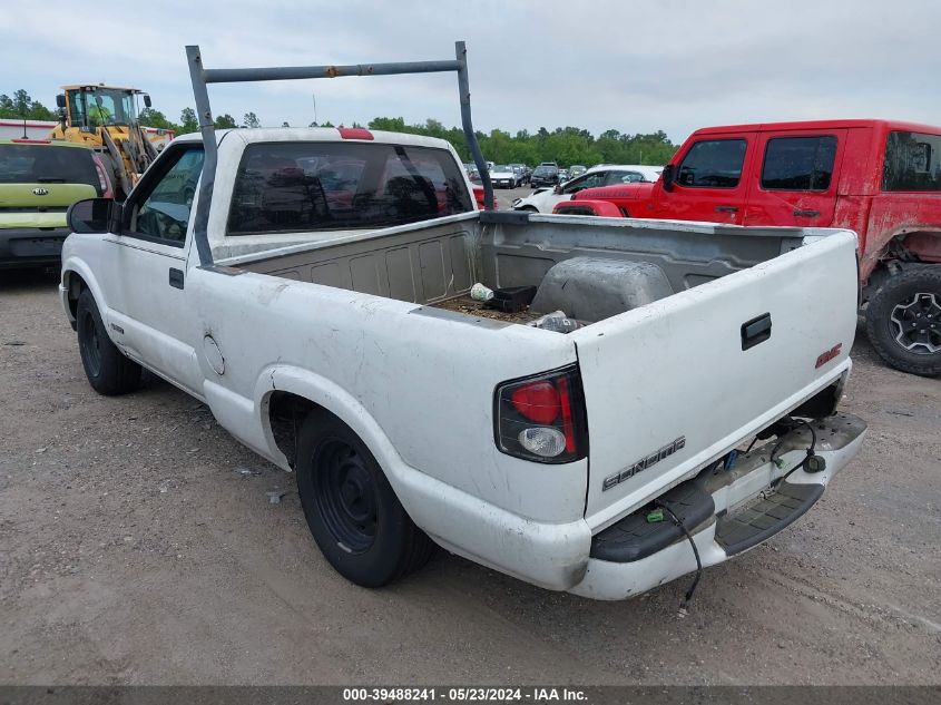 2001 GMC Sonoma Sl VIN: 1GTCS145518250372 Lot: 39488241