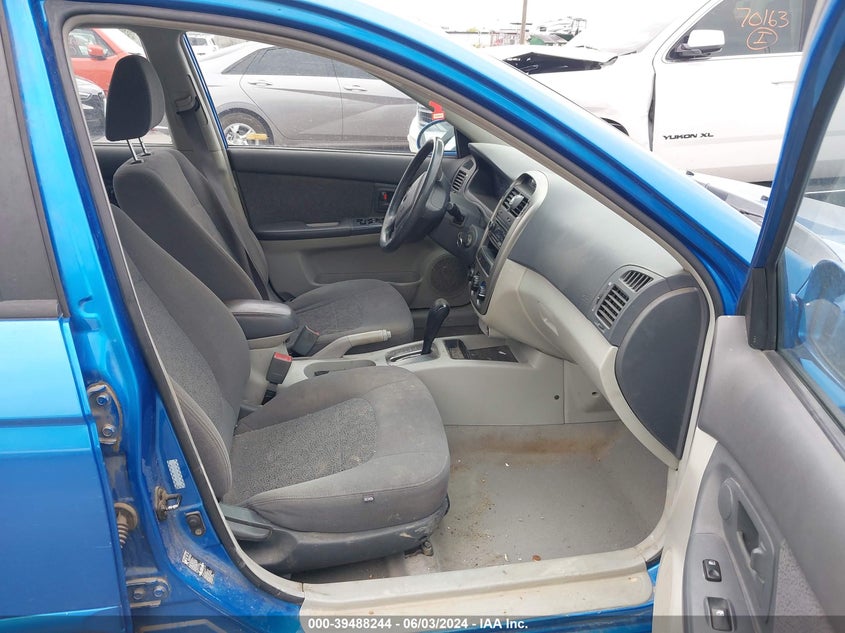 2005 Kia Spectra5 VIN: KNAFE161555085345 Lot: 39488244