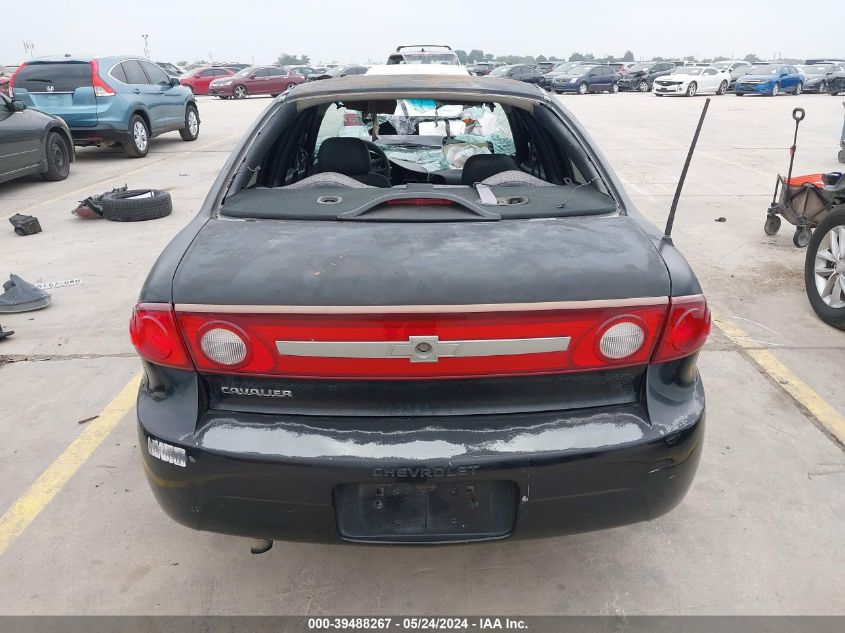 2003 Chevrolet Cavalier VIN: 1G1JC52F337134113 Lot: 39488267