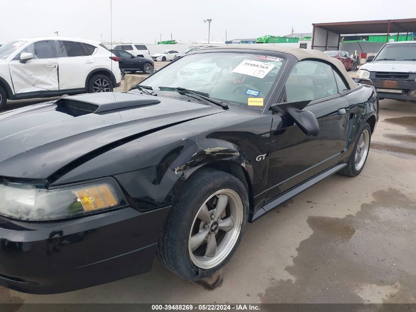 2002 Ford Mustang Gt VIN: 1FAFP45X02F111026 Lot: 39488269
