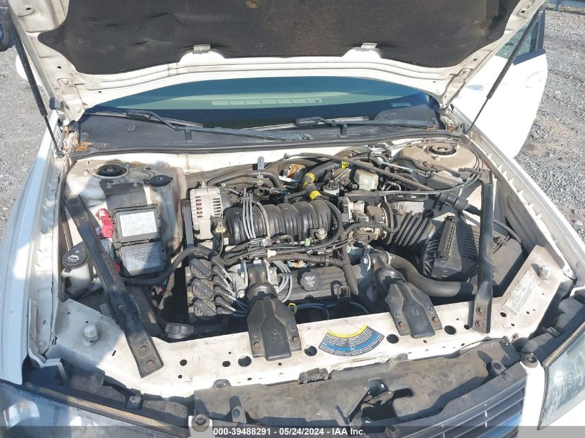 2004 Chevrolet Impala Ls VIN: 2G1WH52K249238810 Lot: 39488291