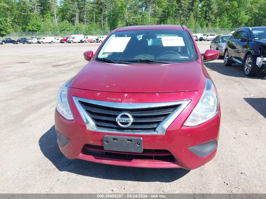 2019 Nissan Versa 1.6 Sv VIN: 3N1CN7AP2KL861692 Lot: 39488297