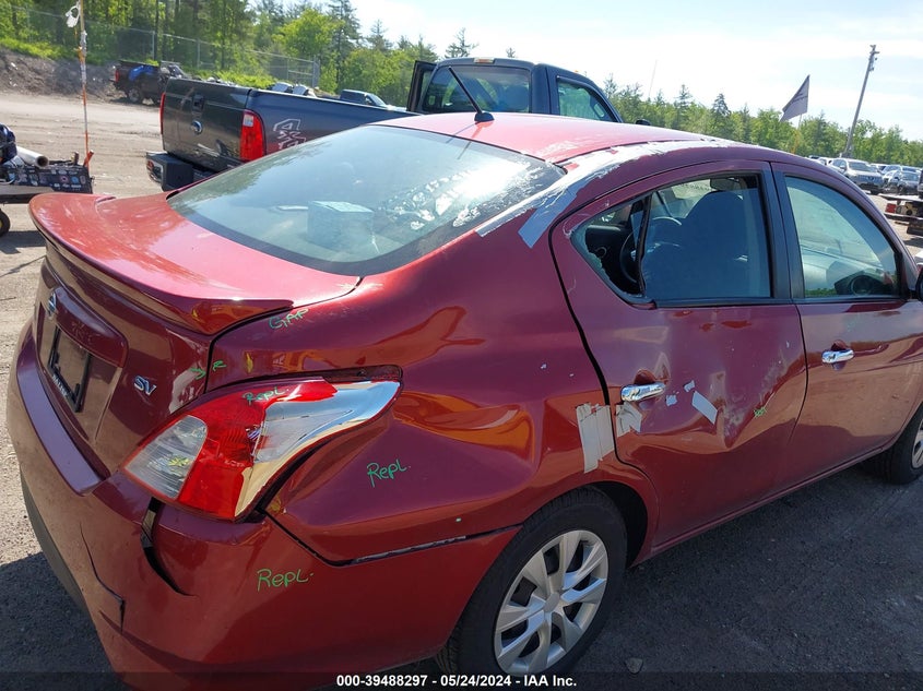 2019 Nissan Versa 1.6 Sv VIN: 3N1CN7AP2KL861692 Lot: 39488297