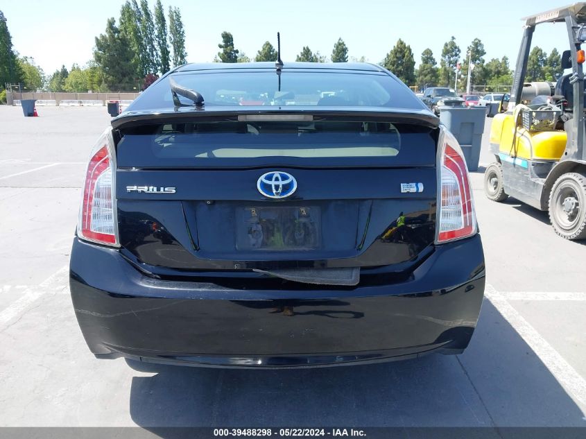 2015 Toyota Prius Two VIN: JTDKN3DU0F0439328 Lot: 39488298