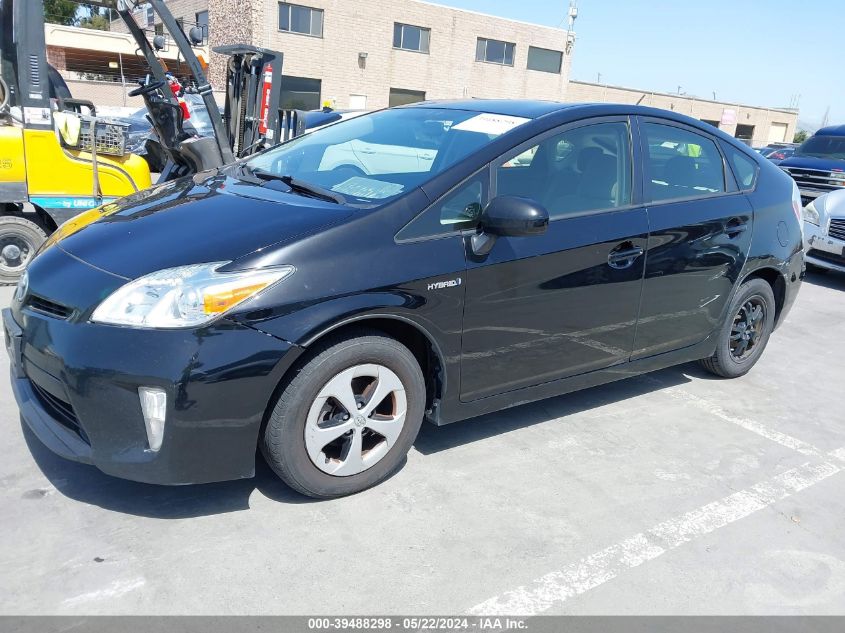 2015 Toyota Prius Two VIN: JTDKN3DU0F0439328 Lot: 39488298