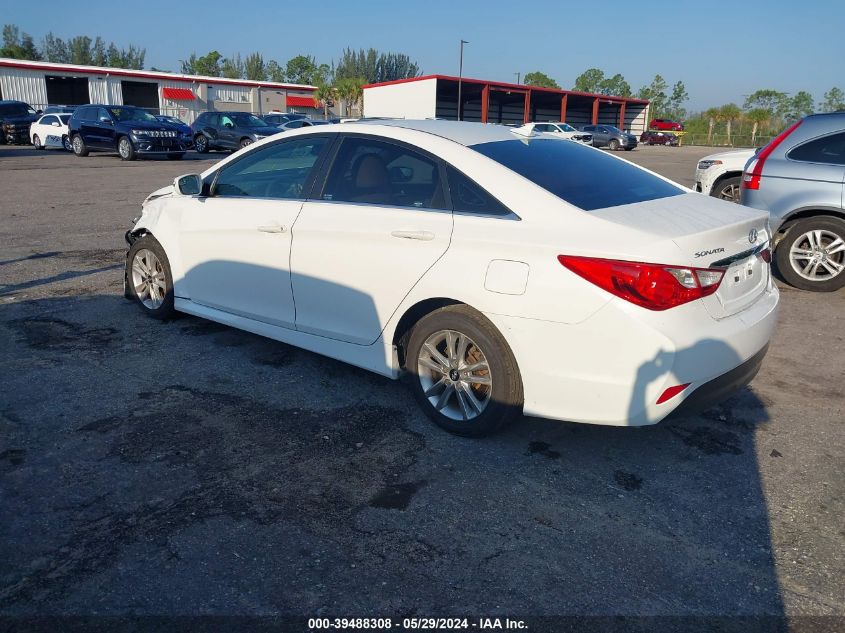 2014 HYUNDAI SONATA GLS - 5NPEB4AC3EH887619