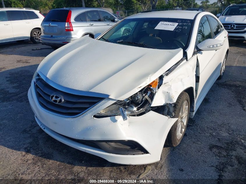 2014 HYUNDAI SONATA GLS - 5NPEB4AC3EH887619