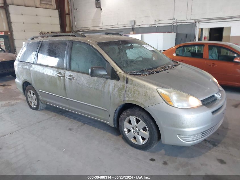 2005 Toyota Sienna Ce/Le VIN: 5TDZA23CX5S258049 Lot: 39488314