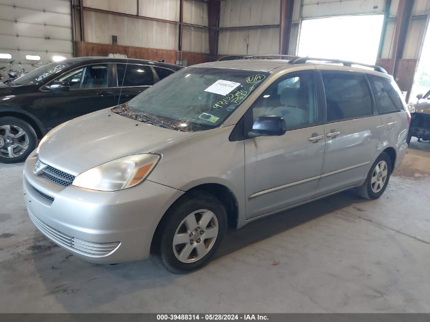 2005 Toyota Sienna Ce/Le VIN: 5TDZA23CX5S258049 Lot: 39488314