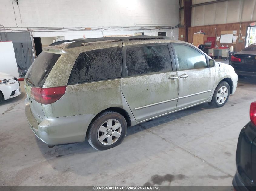 2005 Toyota Sienna Ce/Le VIN: 5TDZA23CX5S258049 Lot: 39488314