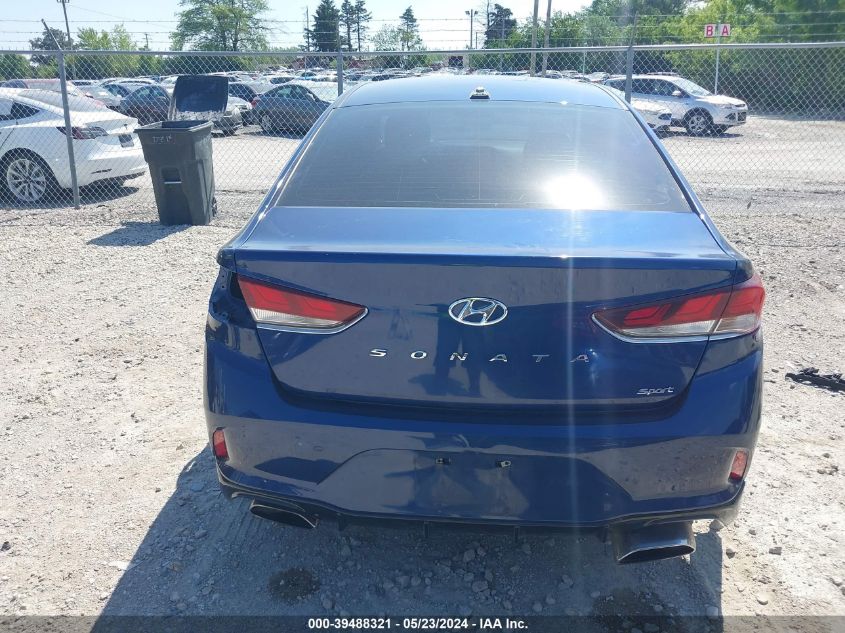 2018 Hyundai Sonata Sport VIN: 5NPE34AF8JH649721 Lot: 39488321