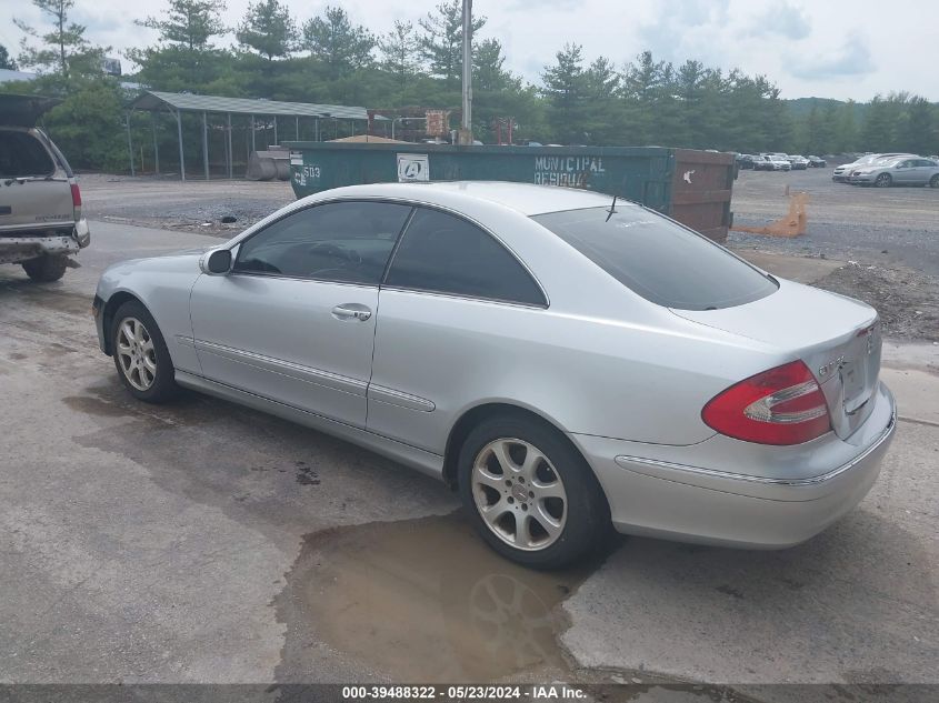 2003 Mercedes-Benz Clk 320 VIN: WDBTJ65J33F043844 Lot: 39488322