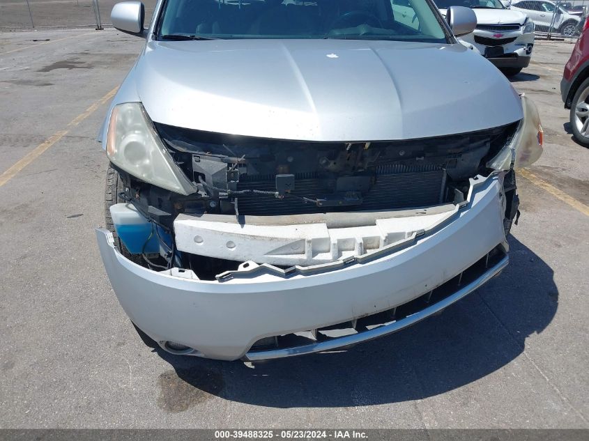 2006 Nissan Murano Sl VIN: JN8AZ08W56W508218 Lot: 39488325