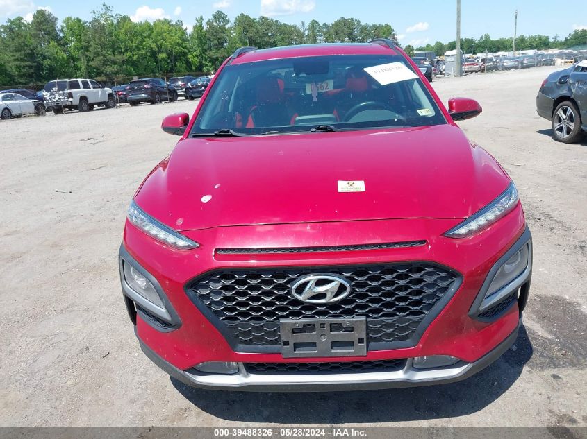 2019 Hyundai Kona Sel VIN: KM8K62AAXKU254011 Lot: 39488326