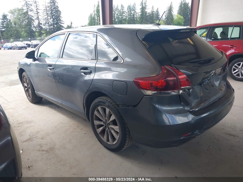 2013 Toyota Venza Le VIN: 4T3ZA3BB9DU078346 Lot: 39488329