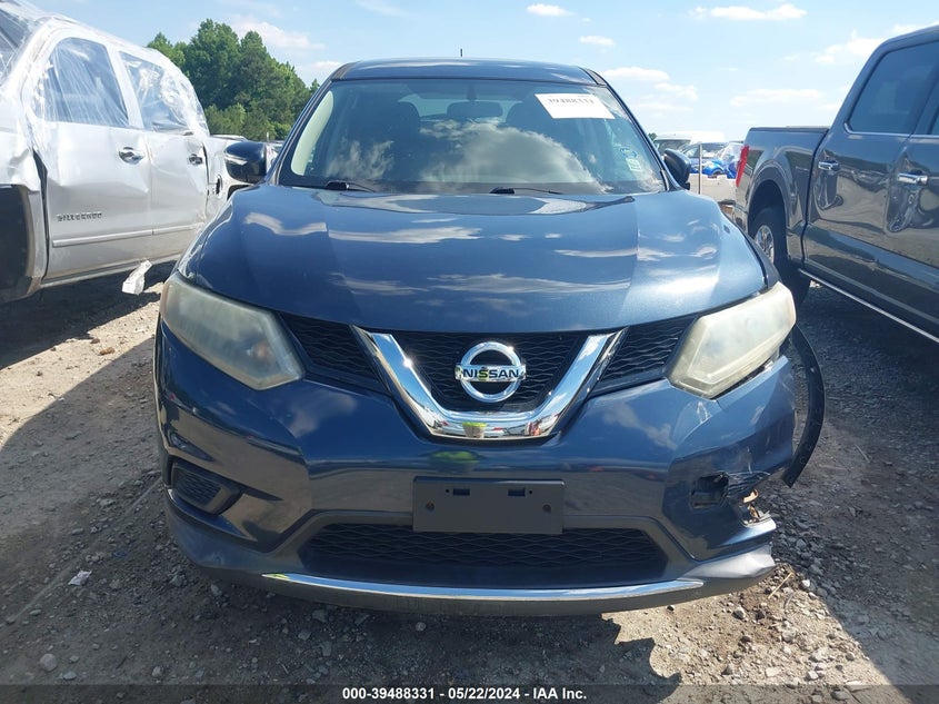 2015 Nissan Rogue S VIN: 5N1AT2MK9FC849663 Lot: 39488331