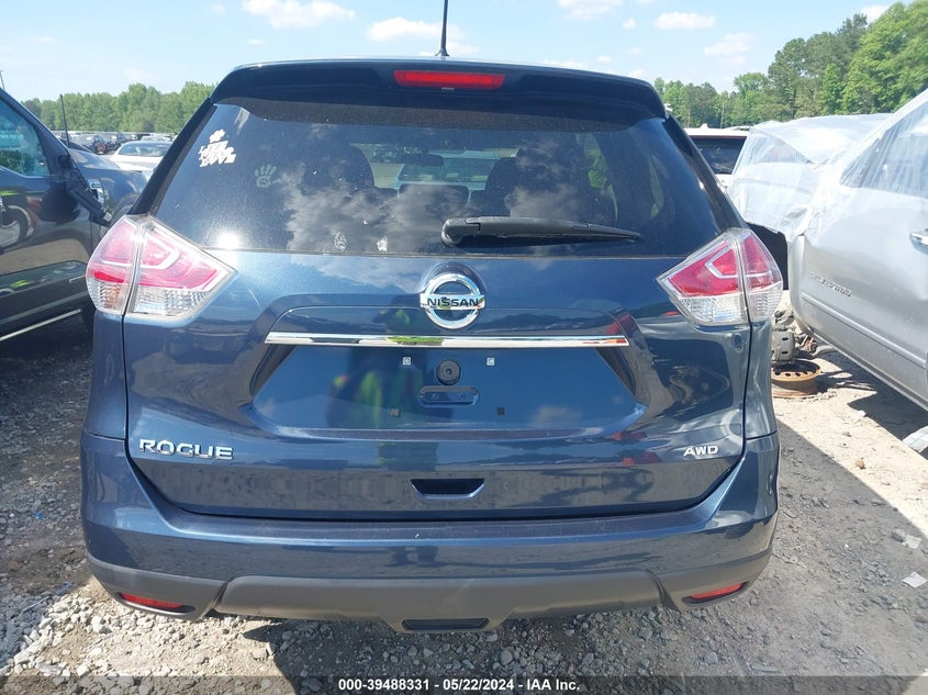 2015 Nissan Rogue S VIN: 5N1AT2MK9FC849663 Lot: 39488331