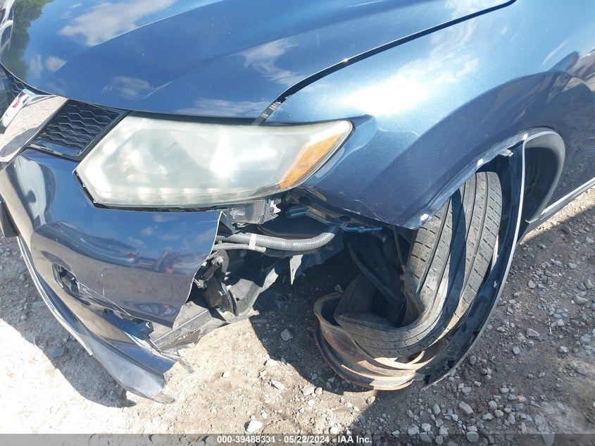 2015 Nissan Rogue S VIN: 5N1AT2MK9FC849663 Lot: 39488331