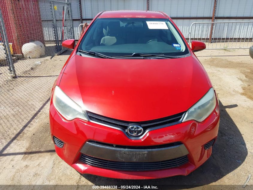 2016 TOYOTA COROLLA LE - 5YFBURHE1GP368009