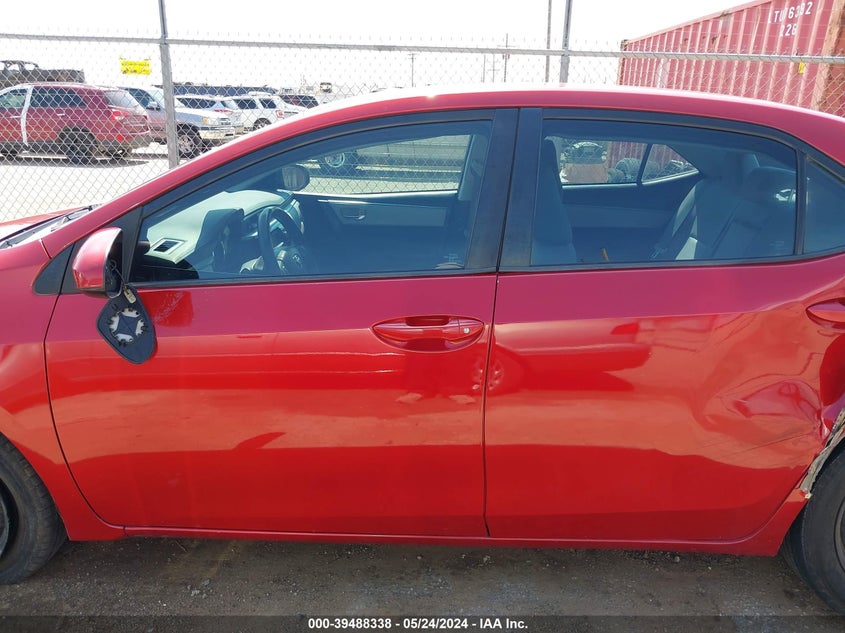 2016 TOYOTA COROLLA LE - 5YFBURHE1GP368009