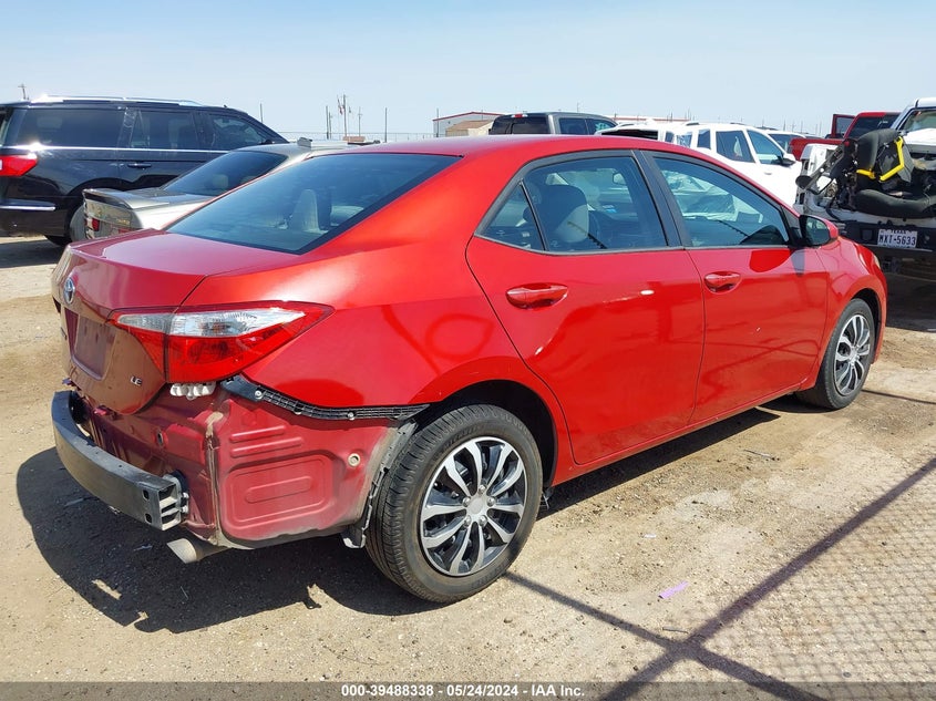 2016 TOYOTA COROLLA LE - 5YFBURHE1GP368009