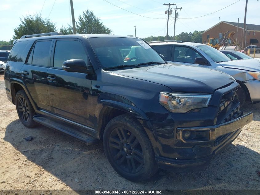 2020 Toyota 4Runner Nightshade Special Edition VIN: JTEBU5JR6L5754952 Lot: 39488343