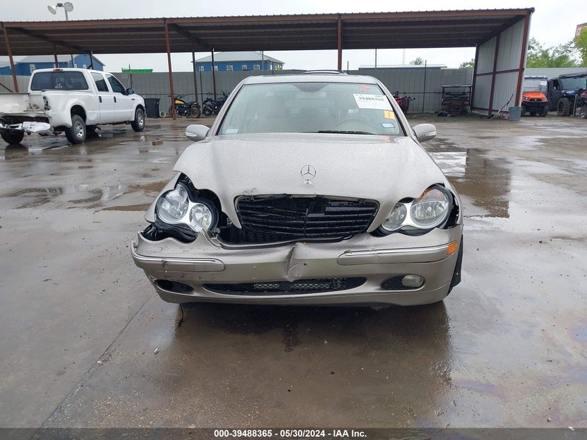 2006 Mercedes-Benz C 280 Luxury VIN: WDBRF54H76A875404 Lot: 39488365
