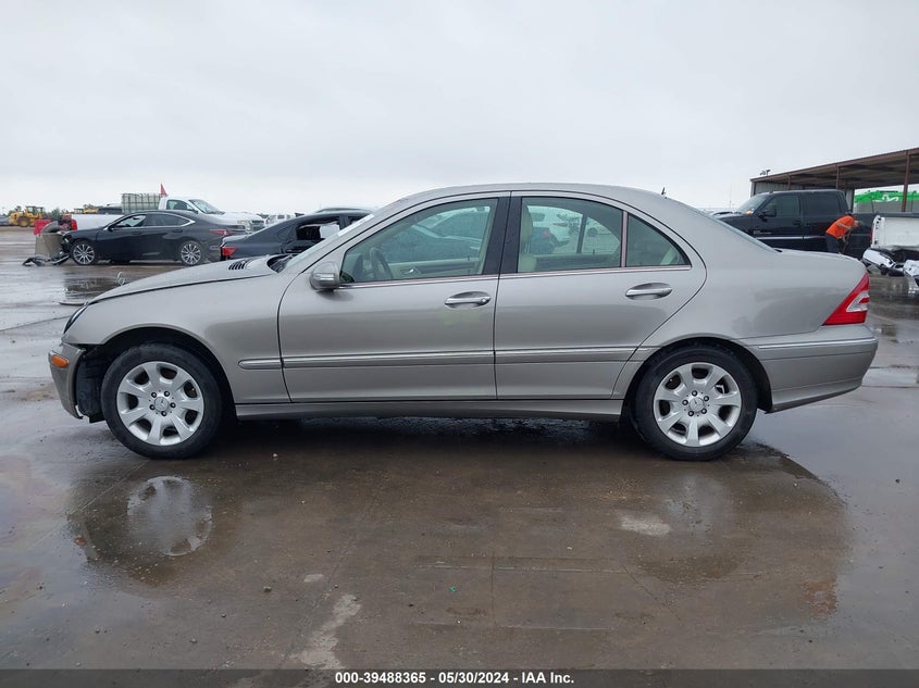 2006 Mercedes-Benz C 280 Luxury VIN: WDBRF54H76A875404 Lot: 39488365