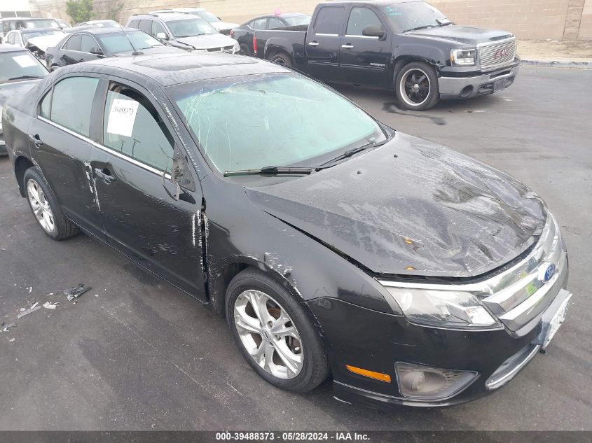 2012 Ford Fusion Se VIN: 3FAHP0HA1CR259599 Lot: 39488373