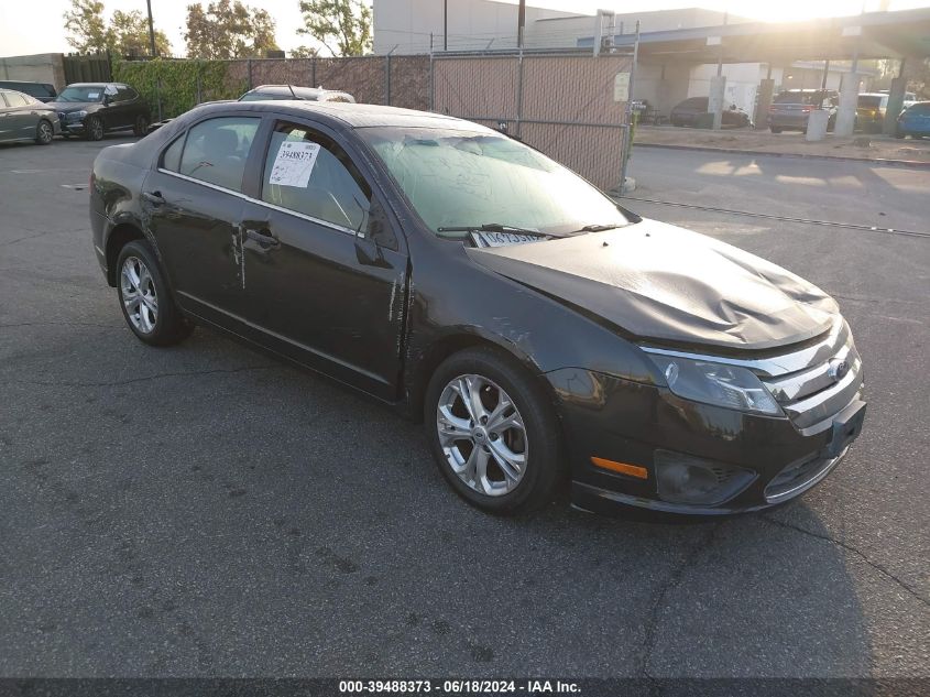 2012 Ford Fusion Se VIN: 3FAHP0HA1CR259599 Lot: 39488373