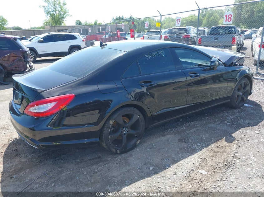 2013 Mercedes-Benz Cls 550 4Matic VIN: WDDLJ9BB6DA059847 Lot: 39488375