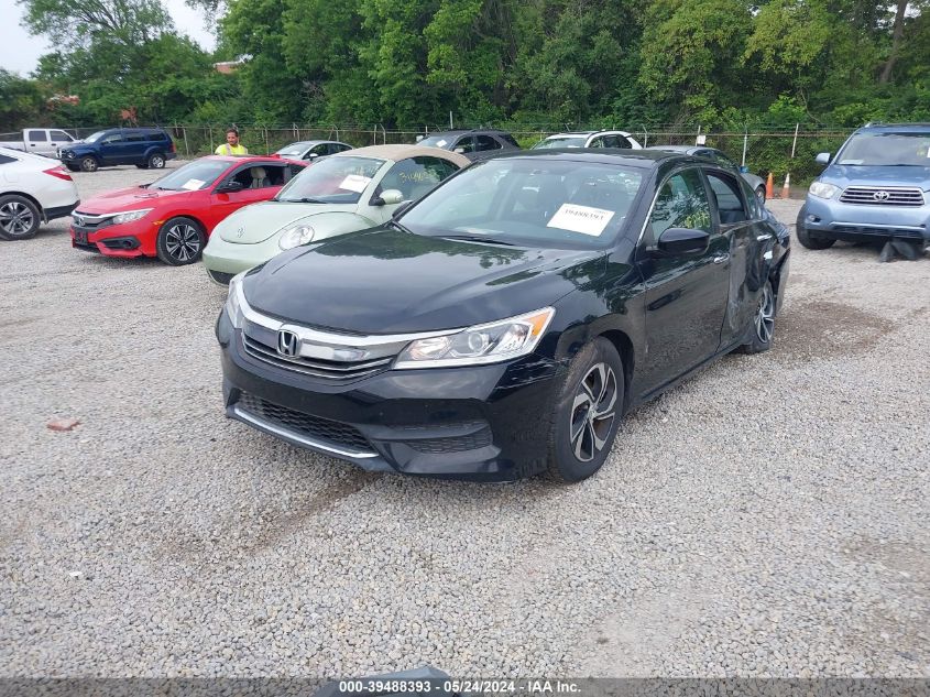 2017 Honda Accord Lx VIN: 1HGCR2F37HA106064 Lot: 39488393