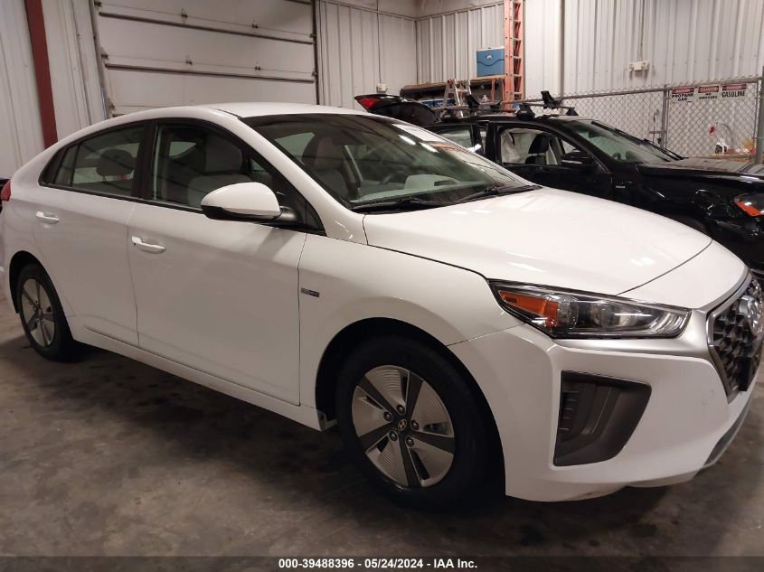 2020 Hyundai Ioniq Hybrid Blue VIN: KMHC65LC6LU211825 Lot: 39488396