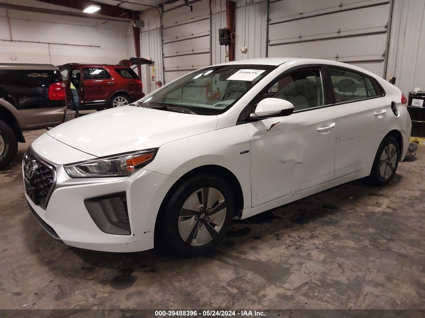 2020 Hyundai Ioniq Hybrid Blue VIN: KMHC65LC6LU211825 Lot: 39488396