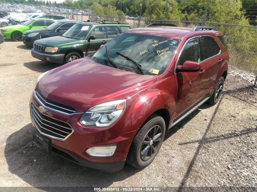 2016 Chevrolet Equinox Lt VIN: 2GNFLFEK9G6194731 Lot: 39488412